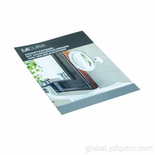 Half Fold Brochure Products manual printing/company catalog book printing Manufactory